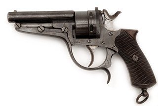 Revolver model 1868 s hromadným vytahovačem nábojů, Charles François Galand