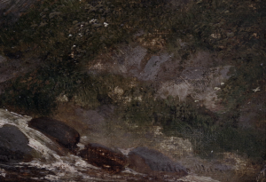 Bystřina v horách, Julius Mařák