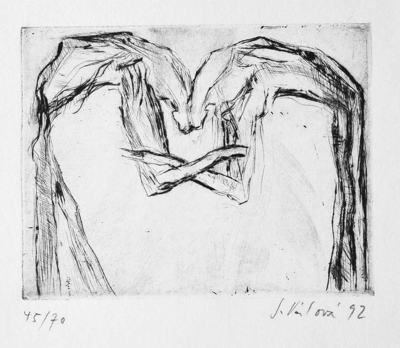 VÁLOVÁ Květa (1922-1998) - V objetí