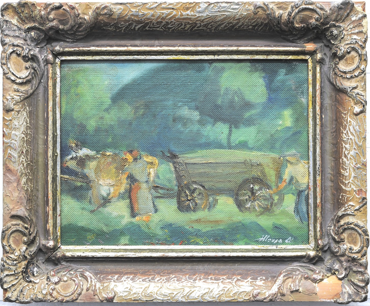 HLAVSA Oldřich (1889-1936) - Cestou z pole