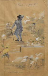 NĚMEJC Augustin (1861-1938) - Potrestaná nezbednosť