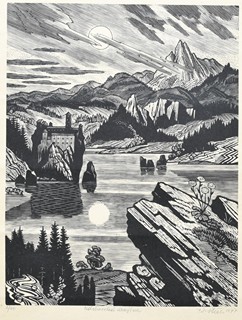 ŠTĚCH Karel (1908-1982) - Máchovská krajina