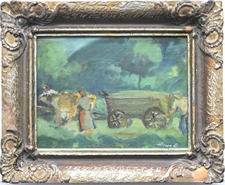 HLAVSA Oldřich (1889-1936) - Cestou z pole