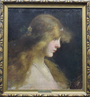 ŽENÍŠEK František (1849-1916)- připsáno - Krásné děvče