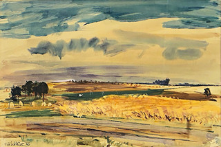 Vojtěch Sedláček (1892 - 1973) - Pohled do krajiny