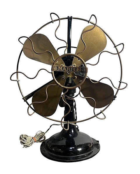 Starožitný ventilátor Marelli