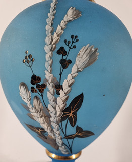 Harachov sklárna - Váza s florálním zdobením