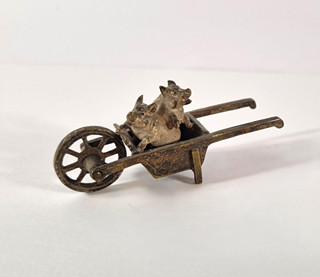 Franz Bergmann - Bronz Vídeň - prasátka