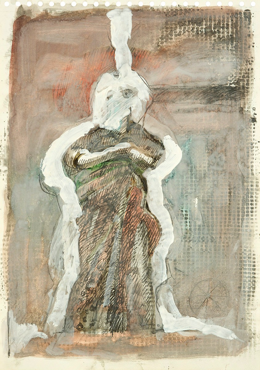 JAN HENDRYCH (*1936) - FIGURA II, NEDATOVÁNO