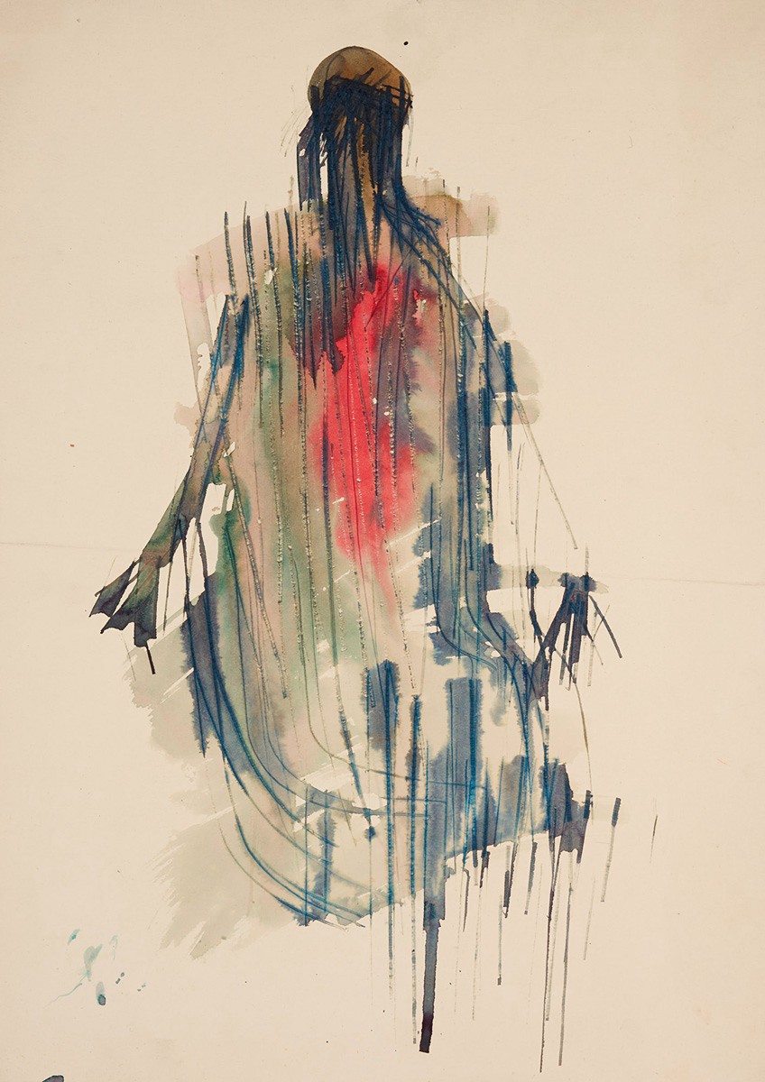 INEZ TUSCHNEROVÁ (1932–2015) - POSTAVA, NEDATOVÁNO