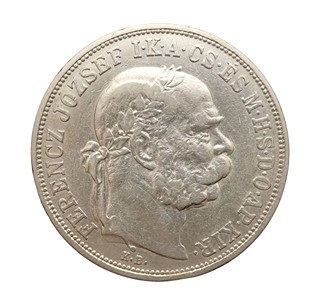 5 Koruna 1908 KB František Josef I.