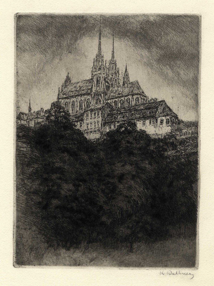 Wellner Karel (1875-1926) - Katedrála svatého Petra a Pavla - Petrov, Brno