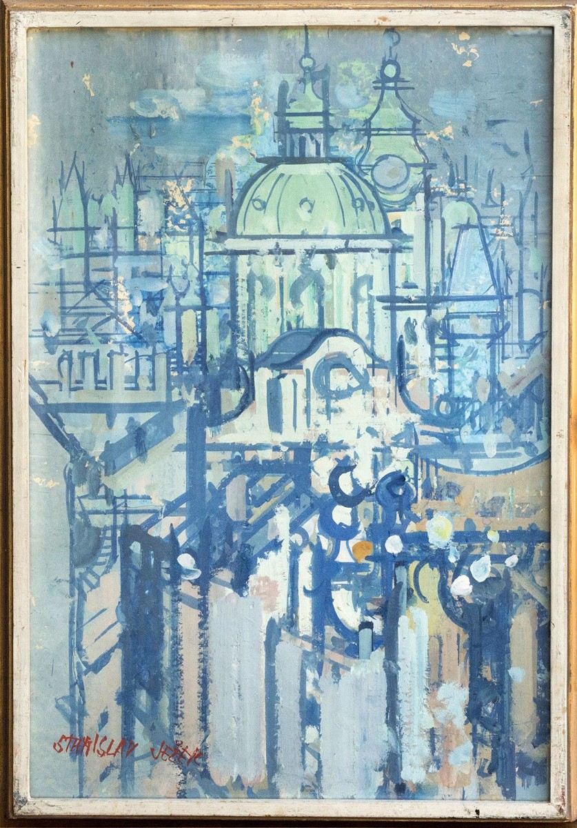 Ježek Stanislav (1904-2001) - Praha - Mikulášský chrám