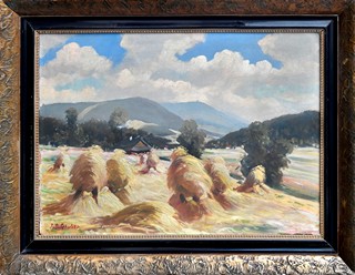 Drha Josef (J. D. Gruber, J. Deingruber) (1912-2009) - Žně pod horami