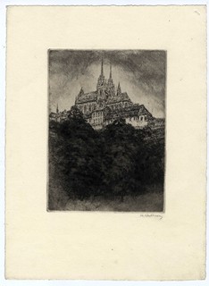 Wellner Karel (1875-1926) - Katedrála svatého Petra a Pavla - Petrov, Brno