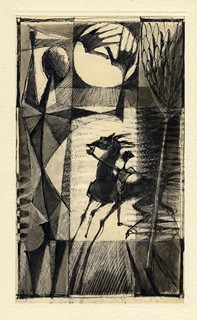 Bohumil Němec (1912 - 1985) - Don Quixote