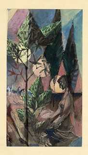 Bohumil Němec (1912 - 1985) - Dívka v krajině