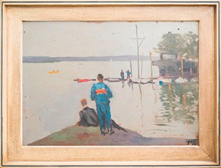 Brož Josef (1904-1980) - Máchovo jezero - Staré Splavy