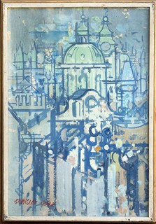 Ježek Stanislav (1904-2001) - Praha - Mikulášský chrám