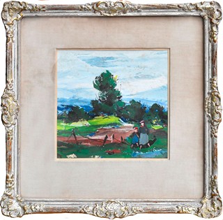 Šrámek Josef (Jožka) (1893-1971) - Dvě postavy u cesty