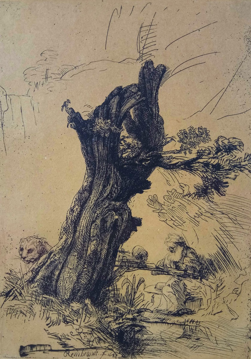 Rembrandt Van Rijn - Svatý Jeroným