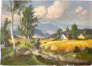 Dobeš Ludva - Břízky u cesty k domovu