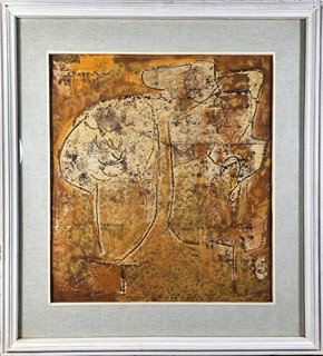 Krejčiřík Josef - Slunečně zemitá abstrakce