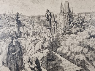 Silovský Vladimír - Na Karlově mostě