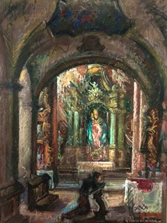 Schneiderka Alois - Studie Mariánské kaple Jezuitského chrámu v Brně