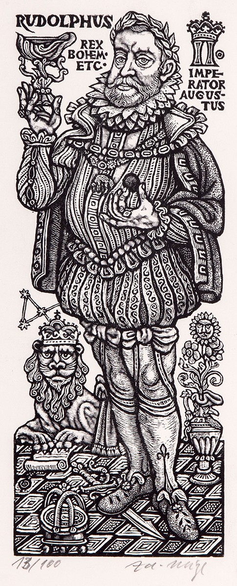 Zdeněk Mézl (1934 - 2016) - Rudolf II.