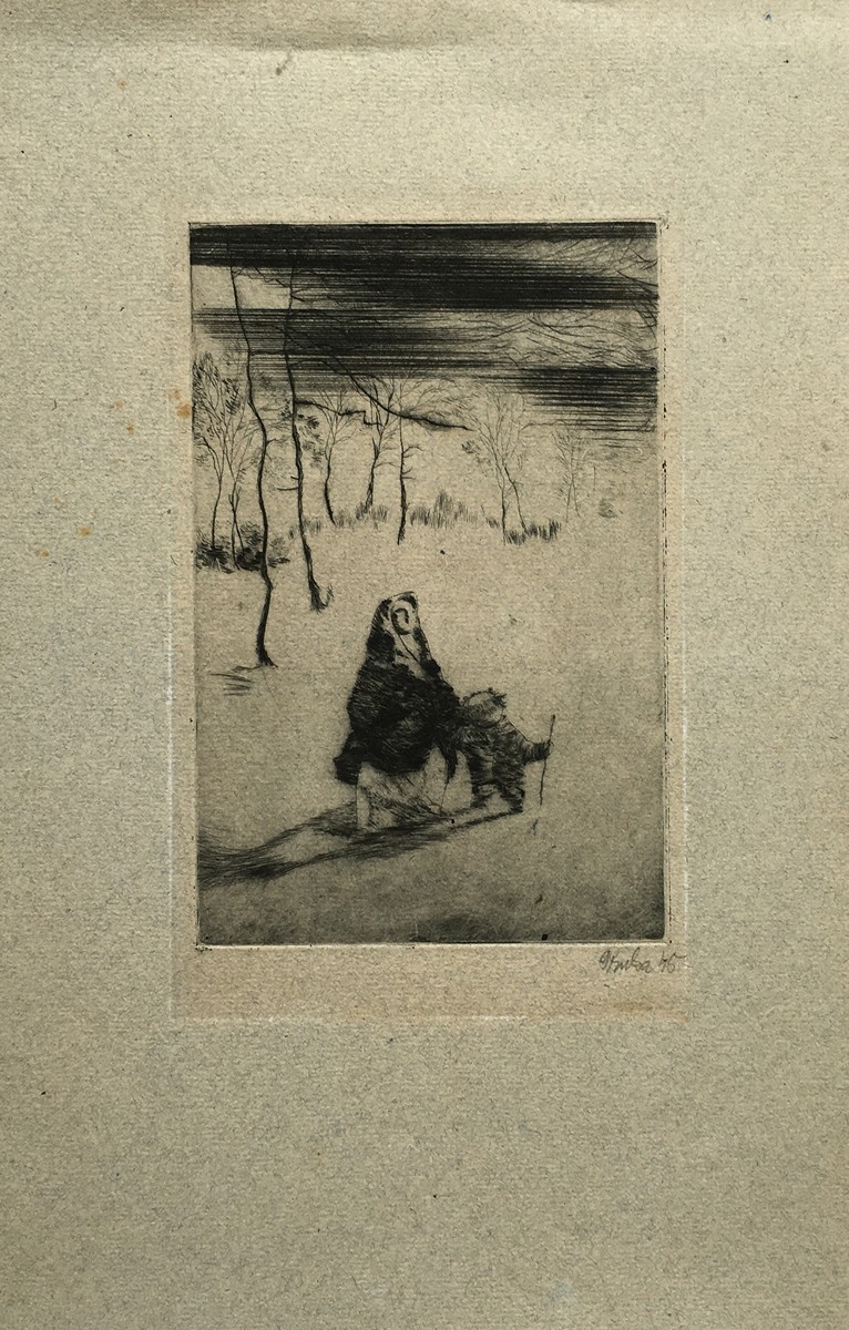 Jiří Trnka (1912 - 1969) - Na procházce