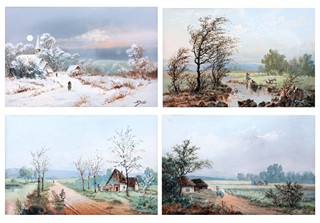 Bohumil Jaroš (1856 - 1924) - Čtyři roční období