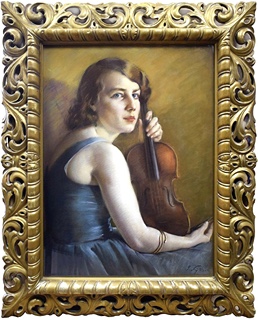 Dívka s houslemi