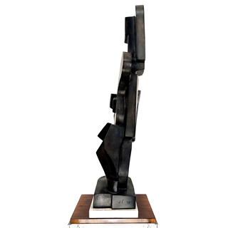 Bronzová figura „Kytarista“ - Josef Čapek