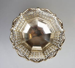 Franta Bibus - Franta Bibus: Stříbrná art deco miska