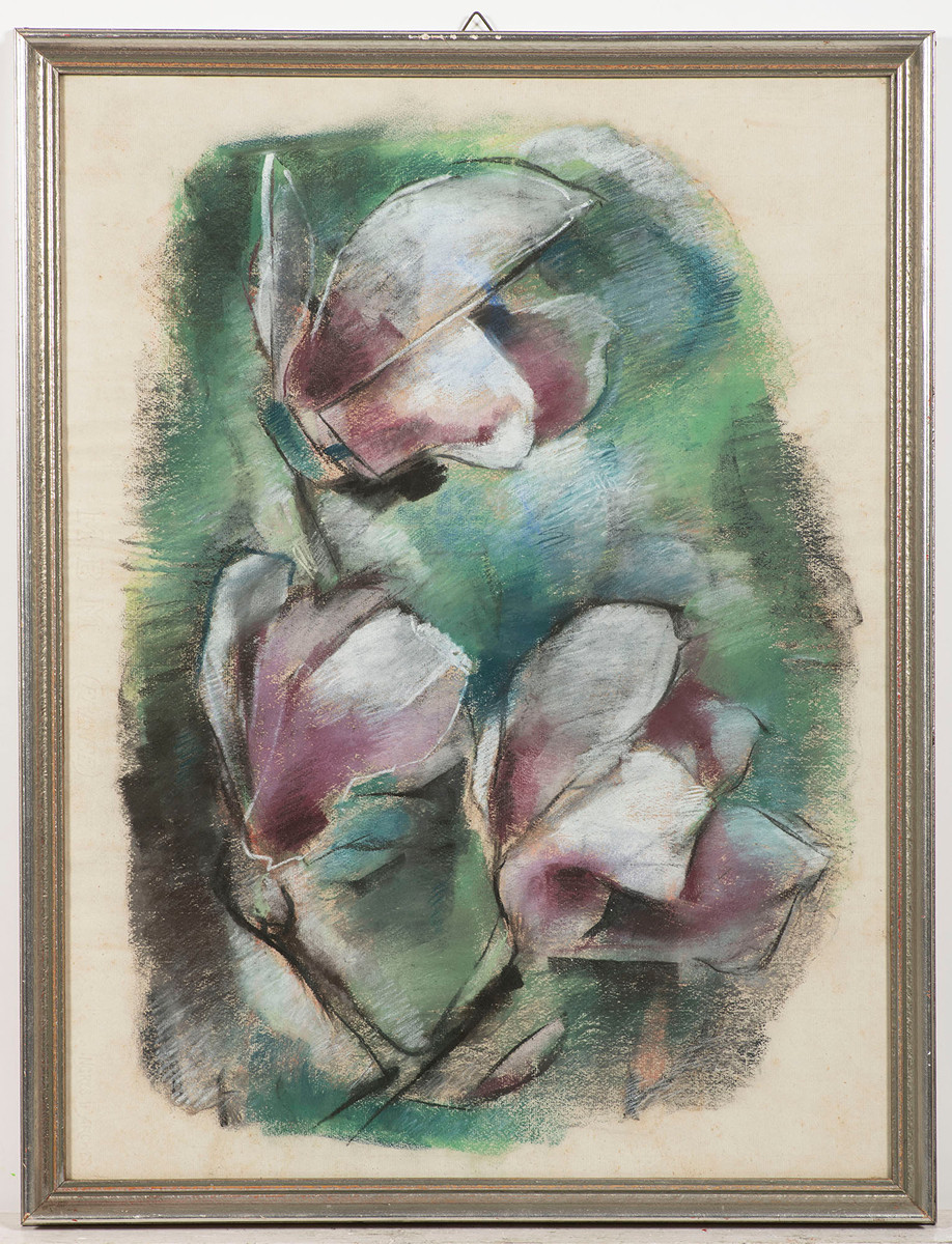 Werner Scholz (1898 - 1982) - `Magnolia Flowers` 