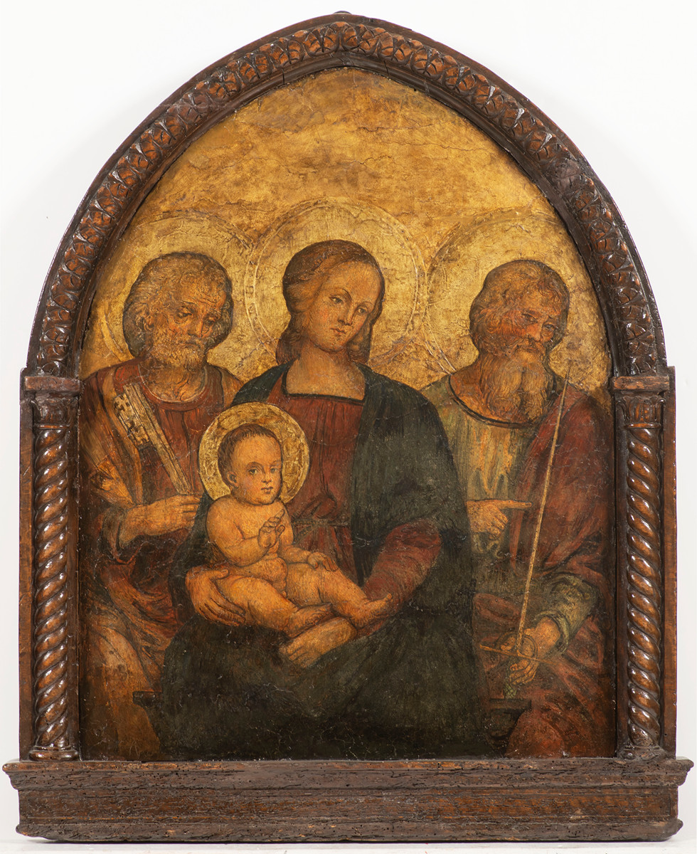 Giannicola di Paolo (c. 1460–1544) Madona with child - Madona with child