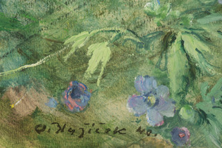 Oldřich Blažíček (1887 - 1953)
 - Poppy flower still life
