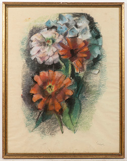 Werner Scholz (1898 - 1982) - Bouquet of flowers. Werner Scholz (Berlin 1898 - 1982 Alpbach, Tirol)