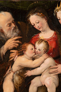 Italian Master, c. 1600 - Madonna with Child Jesus, St John, St Joseph and St Catherine
