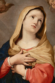 Roman master of the 17th century- MARIA IMMACULATA  - MARIA IMMACULATA 