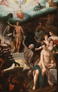 Flemish Master around 1600 - Allegory of the divine judgement