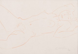 Eugen Nevan (1914 - 1967) - Ženský akt
