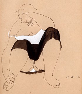 Emanuel Frinta (1896 - 1970) - Akt