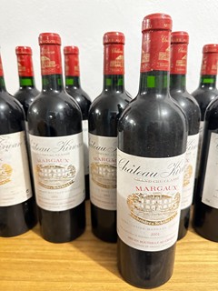 Château Kirwan Margaux Grand Cru Classé 2001 0,75l 13% - 9 kusů