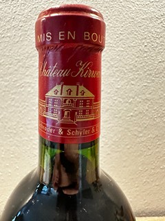 Château Kirwan Margaux Grand Cru Classé 2001 0,75l 13% - 9 kusů