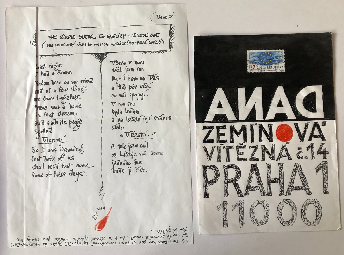 Saudek Jan - Dopis Daně Zeminové - May Collectors and Fine Art