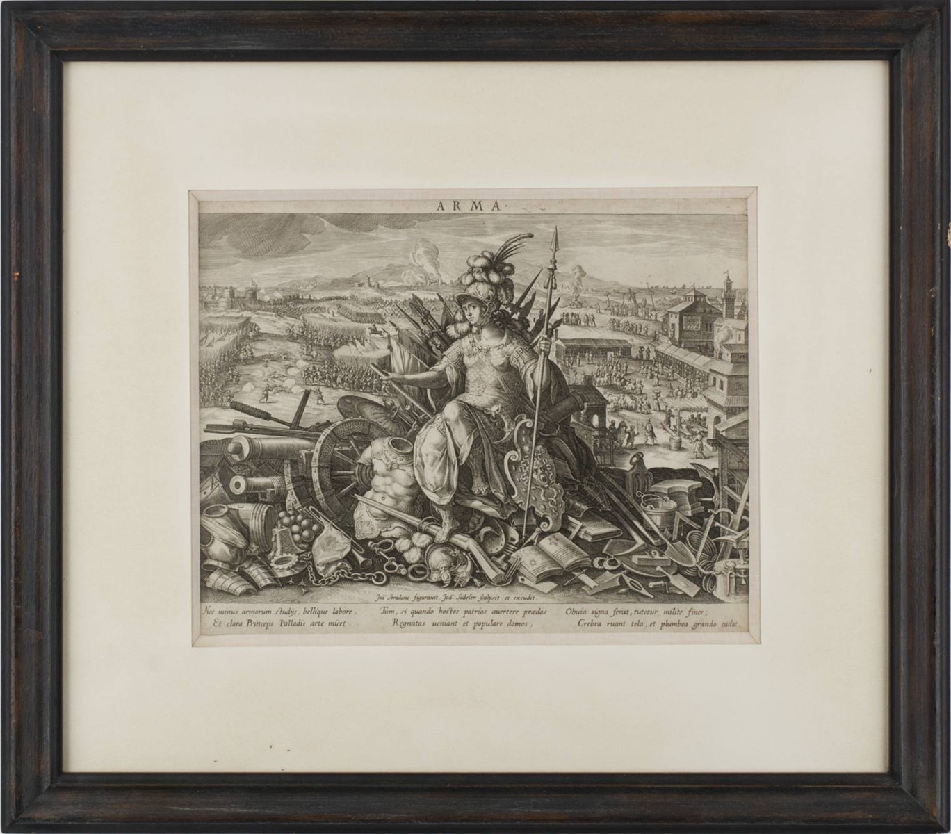 A PAIR OF COPPERPLATE ENGRAVINGS FROM THE SERIES SCHEMA, SEU SPECULUM PRINCIPUM (PRINCE SKILLS)