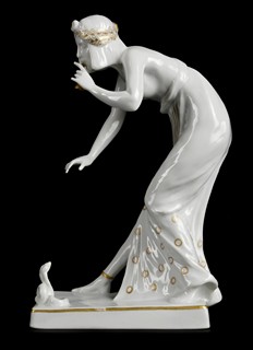 Berthold Boeß (1877-1957) - TANEČNICE S HADEM