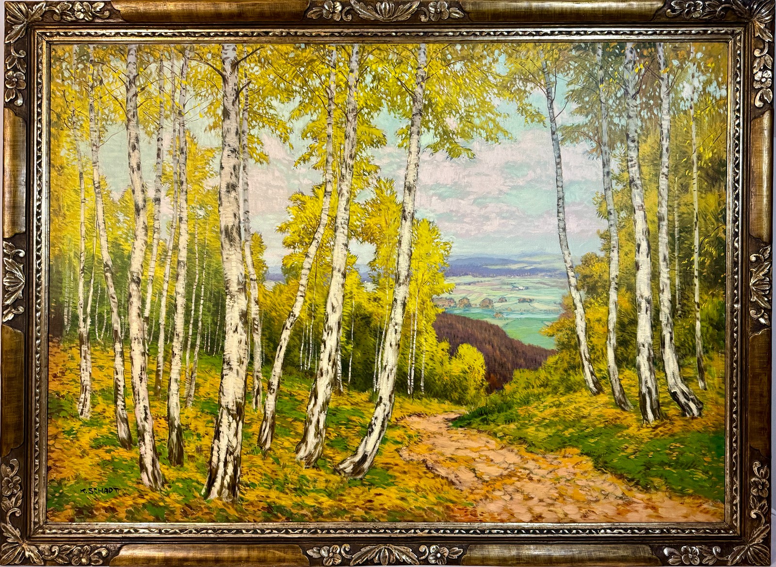 Karel Schadt (1888 - 1955) - Výhled do kraje XXXL